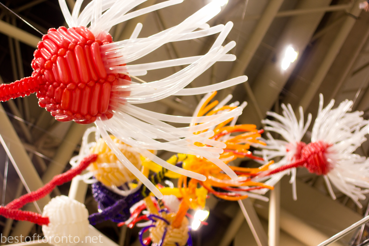 Intricate balloon structures by Chicago-based Willy Chyr,
