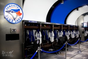 Inside the Blue Jays locker room