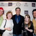 Ben Mulroney with our friends at Sheraton Centre's Social Hour launch event in Toronto: Graham Rowlands, Shannon Kelly and her mom, Joallore Alon