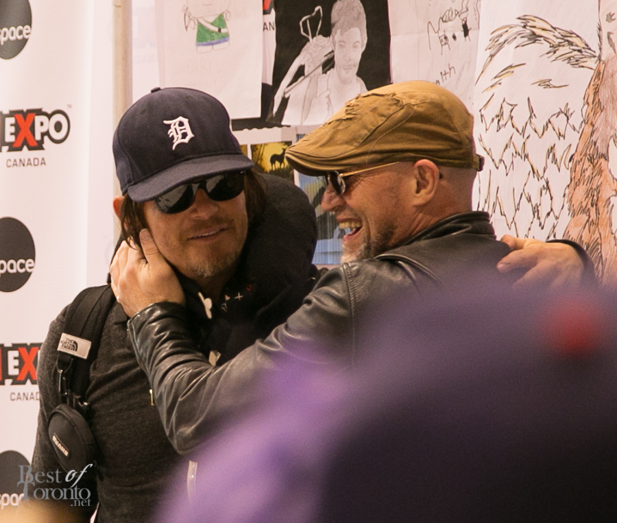 Norman Reedus, Michael Rooker from the AMC's Walking Dead