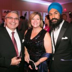 middle: Andrea Horwath, leader of the Ontario NDP