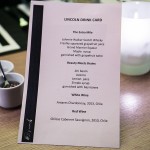 The Lincoln Cocktail menu at Bymark