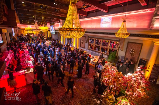 Motionball's Fall room at The Liberty Grand