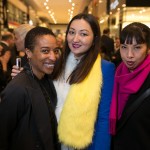 Fashion bloggers: Anita Clarke, R: Kimberly Lyn