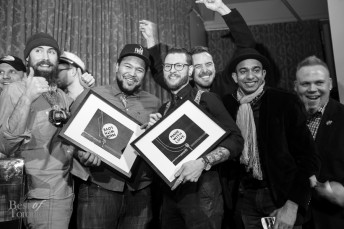 Winner of Judge's Choice: Jay Meyers (Hudson Kitchen) and Winner of People's Choice: Michael Mooney (Geraldine)