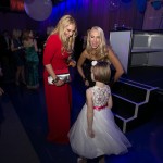 6 year old cancer patient, Sara Jean, dancing and mingling with guests at POGO