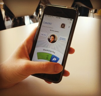 Swipe to check in and pay when ready