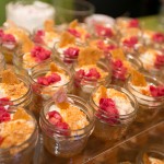 Rhubarb Syllabub, toasted almond and maple by Renee Bellefeuille for Frank Restaurant, Toronto