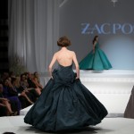 Even the back of Coco Rocha's dress is stunning