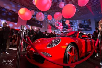 The 2014 Porsche 911 Carrera S customized exclusively for Amore Without Borders