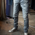 In men's jeans we have "Sartor: search & destroy" with a slouchy skinny fit