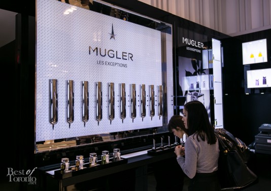 Thierry Mugler Les Exceptions at The Bay | Photo: Nick Lee