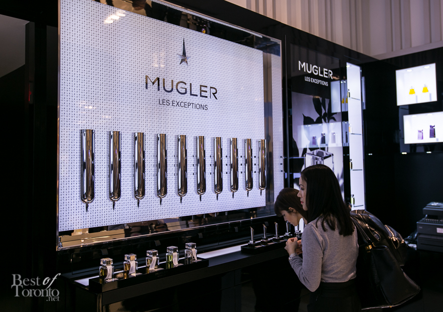 Thierry Mugler Les Exceptions at The Bay | Photo: Nick Lee