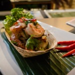 Spicy shrimp salad by Khao San Road