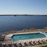 The view from my suite at Viamede Resort
