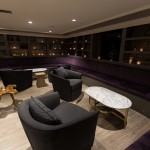 Inside the lounge area at WEST