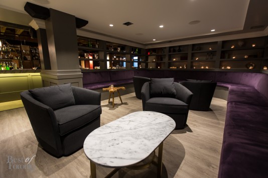 Inside the lounge area at WEST