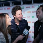 A Simple Plan's Pierre Bouvier speaking with OMNI Television