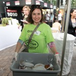 Sari Colt volunteering at Toronto Taste