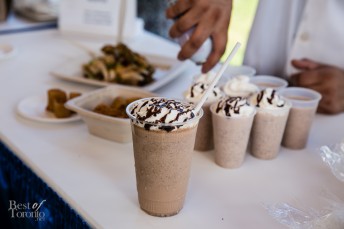 "Brownie Cheesecake Milkshake" tastes like a sweet cheesecake dessert in cup
