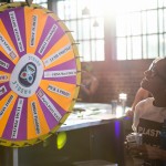 Spin the wheel for prizes