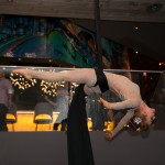 Aerial performance at Copacabana by Jamie Holmes / La Rouge Entertainment