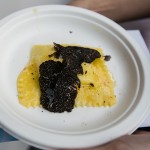 Splendido Restaurant - Australian Black Truffle Ricotta Agnolotti & Parmigiano Reggiano | Photo: Nick Lee