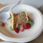Bosk Restaurant - Foie gras parfait with strawberries, pistachio, melba toast | Photo: Nick Lee