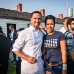 Chef Carl Heinrich of Richmond Station and Chef Chantana "Top" Srisomphan of Khao San Road