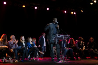 Jason Salley on stage