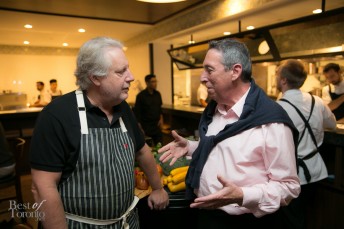 Chef John Waxman and Ivan Reitman