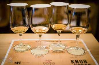 Basil Hayden's, Jim Beam Devil's Cut, Knob Creek Straight Bourbon, Knob Creek Single Barrel Reserve | Photo: John Tan