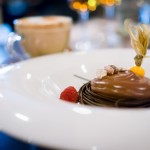 Chocolate Nest - Chocolate Nest, Praline and Biscotti, with Chocolate Cream | Photo: John Tan