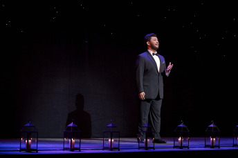 Toronto's own Charles Sy (tenor) performing at the COC Centre Stage | Photo: Michael Cooper
