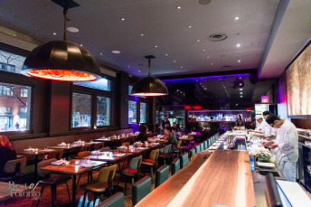 The main dining area at Blowfish Restaurant | Photo: Nick Lee