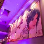 The large Japanese mural at BarFish | Photo: Nick Lee