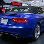 2015 Audi RS5 Cabriolet. 4.2 TFSI 8 Cylinder. 450 hp, 317 lb-ft torque, 7 speed tiptronic