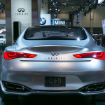 Rear view of the Infiniti Q80 Inspiration Concept