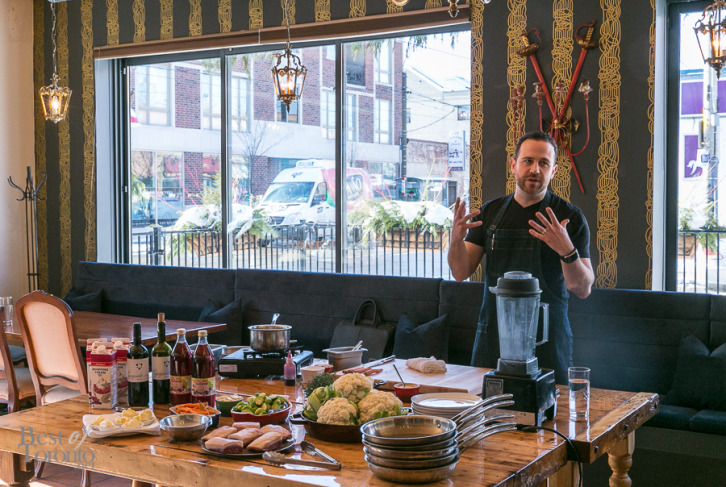 Campagnolo's Chef Craig Harding discusses his experience with the Samsung Gear S.
