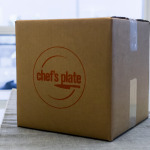 The Chef's Plate delivery box