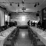 Our gorgeous private dinner setup at Gladstone Hotel