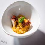 Braised octopus over chorizo and White Bean Stew | Table 17