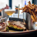 Pit-Fired Turkey BLT | brioche, bacon, lettuce, avocado, fries