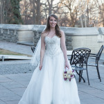 The beautiful bride, Jennifer Carter