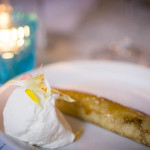 Panqueques (crepe with dulce de leche and Chantilly cream)