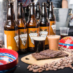 Black Oak Brewery's Nut Brown Ale with ChocoSol Traders' chocolate