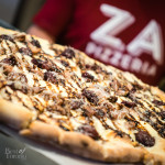 Duck and Grapes pizza