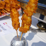 Frosted Flake Battered Chicken on a Stick ( Iron Skillet Sirloin Tips, Food Building)