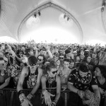 The crowd at Kill The Noise at the Bacardi tent