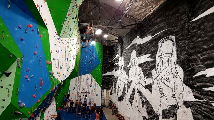 Basecamp indoor rock climbing gym